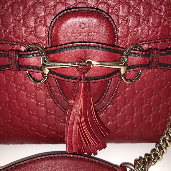 SOLD GUCCI
Microguccissima Medium Emily Chain Shoulder - Picture 7 of 16